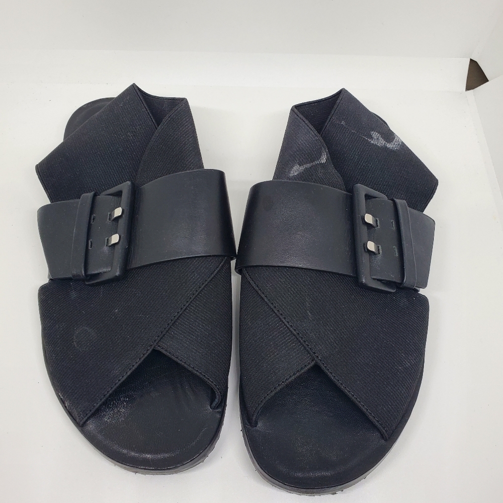 3/$100 Derek Lam Black Sandals with Buckle Detail
